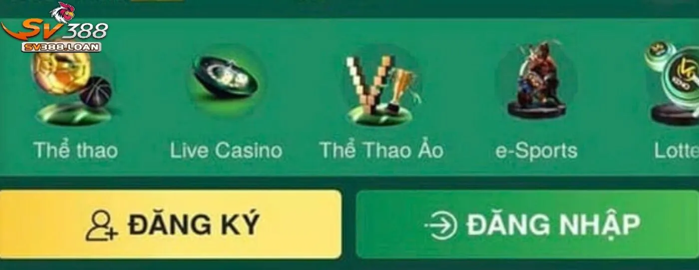 Đăng Nhập Sv388 uy tín, nhanh chóng, tin cậy